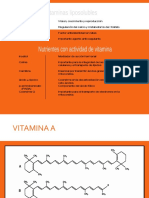 Vitamina en Los Alimentos PARTE 2 - QUIAL