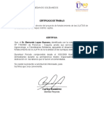 CERTIFICADO DE TRABAJO Unad PDF