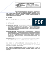 P-DGT-15 Procedimiento Clima Laboral