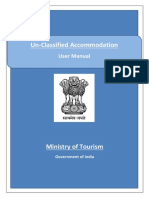 Un-Classified Accommodation: User Manual