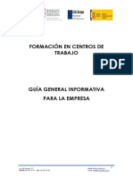 Guía Informativa EMPRESA Convenio Prácticas PDF