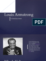 Louis Armstrong: A Great Jazz Artist