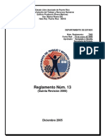 Reglamento Num 13 5ta Rev 2005 Define Los Terminos Administrador Ejecutivo y Profesional