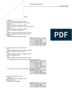 Liste des coefficients