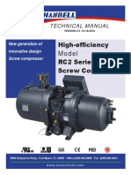 RC2 Series Screw Compressor Technical Manual PDF