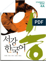 Sogang Korean 4a Student Book PDF