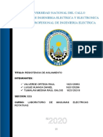 Resistencia de Aislamiento