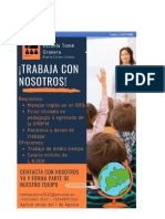 Anuncio para La Busqueda de Candidatos PDF