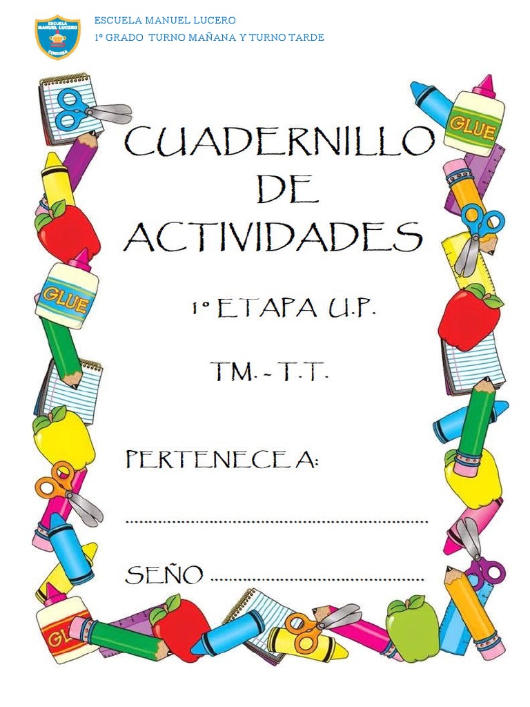 1er Cuadernillo Primer Grado | PDF