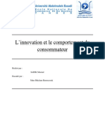 L'innovation Et Le Comportement Du Consommateur PDF