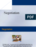 Negotiation