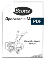 ... Scott&: Operator's Manual