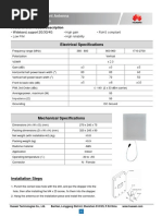 27012513-Wall Mount Antenna Datasheet