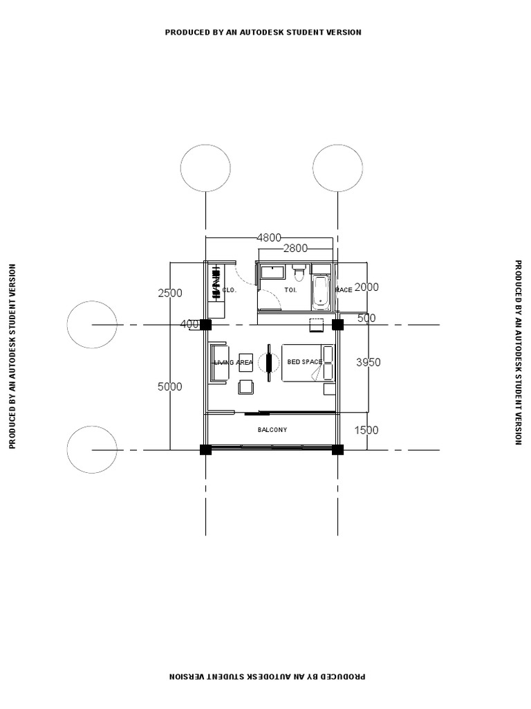 Bed Space and Living Area Overview | PDF