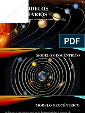 Los Modelos Planetarios | PDF