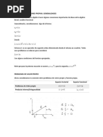 Expansión en Funciones Propias - Generalidades