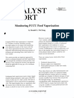 Monitoring FCCU Vaporization