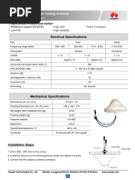 27011645-MIMO Omnidirectional Ceiling Antenna Datasheet 