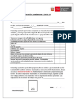 7.declaración Jurada Ante COVID