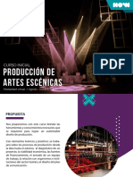 Curso Inicial - Producción de Artes Escénicas PDF