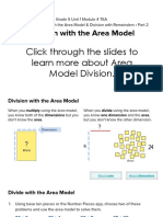 2020 Dandrea Division With The Area Model