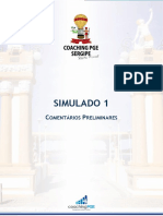 CoachingPGE Simulado 1 Comentarios Preliminares PDF