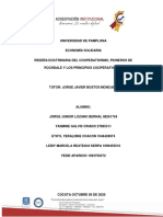 Economia Solidaria Segunso Resumen Cooperativismo, Pioneros, Principios PDF
