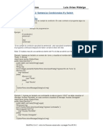 Manual Estructura de Datos - If y SWITCH