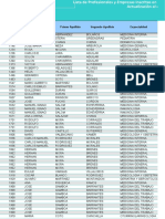 22-09-2020 Lista de Empresas y Profesionales Inscritos en Medicina de Empresa y Medicina Mixta