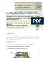 Procedimiento Tecnico de Mantenimiento A