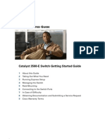 Catalyst 3560-E Switch Getting Started Guide