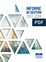 Informe de Gestion 2017-2018 CAMACOL PDF