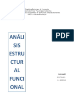 Análisis Estructural Funcional (Definición y Características)
