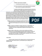 Acta de Veeduría Del Local Escolar de La Institución Educativa General Juan Velasco Alvarado Pampacancha