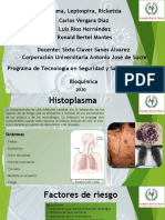 Exposicion Histoplasma, Leptospira, Ricketsia