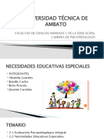 Evaluacion PSP Integral