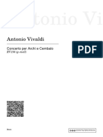 Antonio Vivaldi-Concerto Per Archi e CembaloRV156 (G-Moll) - Bass