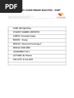 Educational Psychplogy 200722743