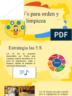 Las 5's para Orden y Limpieza