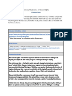 Udhr Comparison