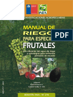 Manual Riego Frutales