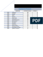 Plantilla Inventario