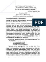 Comunicado 3 III LAPSO