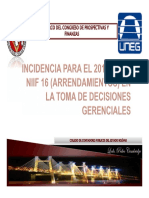 Incidencia de La NIIF 16 en La Toma de Decisiones Gerenciales PDF