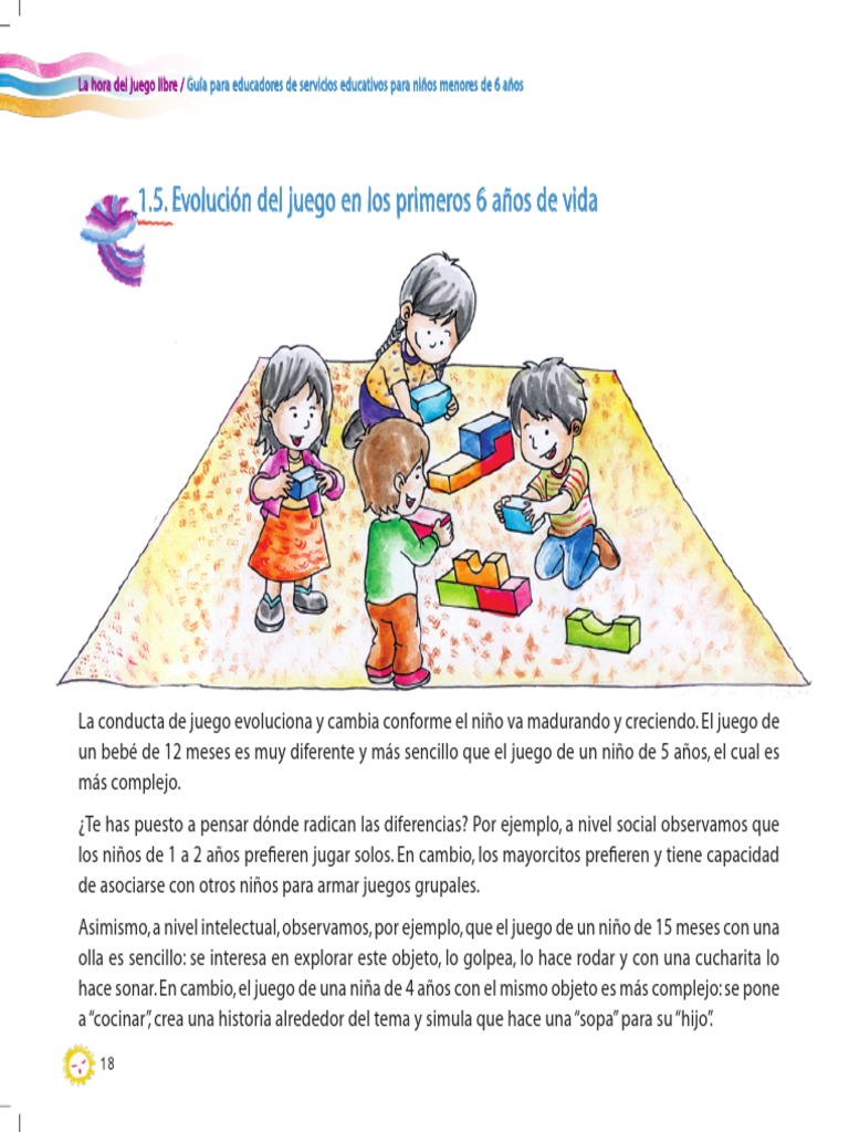 La Hora Del Juego Libre en Los Sectores 18-20 PDF | PDF | Conceptos ...