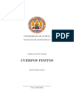 TFG - GOMEZ SAURA - Cuerpos Finitos PDF