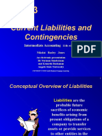 Current Liabilities and Contingencies: Hapter