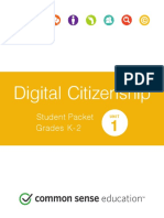 Digital Citizenship: Student Packet Grades K-2
