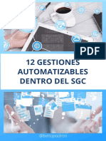 12 Gestiones Automatizables Dentro Del SGC PDF