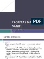 Profetas Mayores - Daniel - Seminario (2019) Completo
